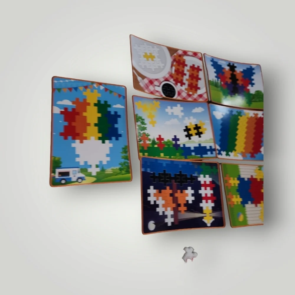 Plus Plus Big Picture Puzzles Basic prek education stem toys